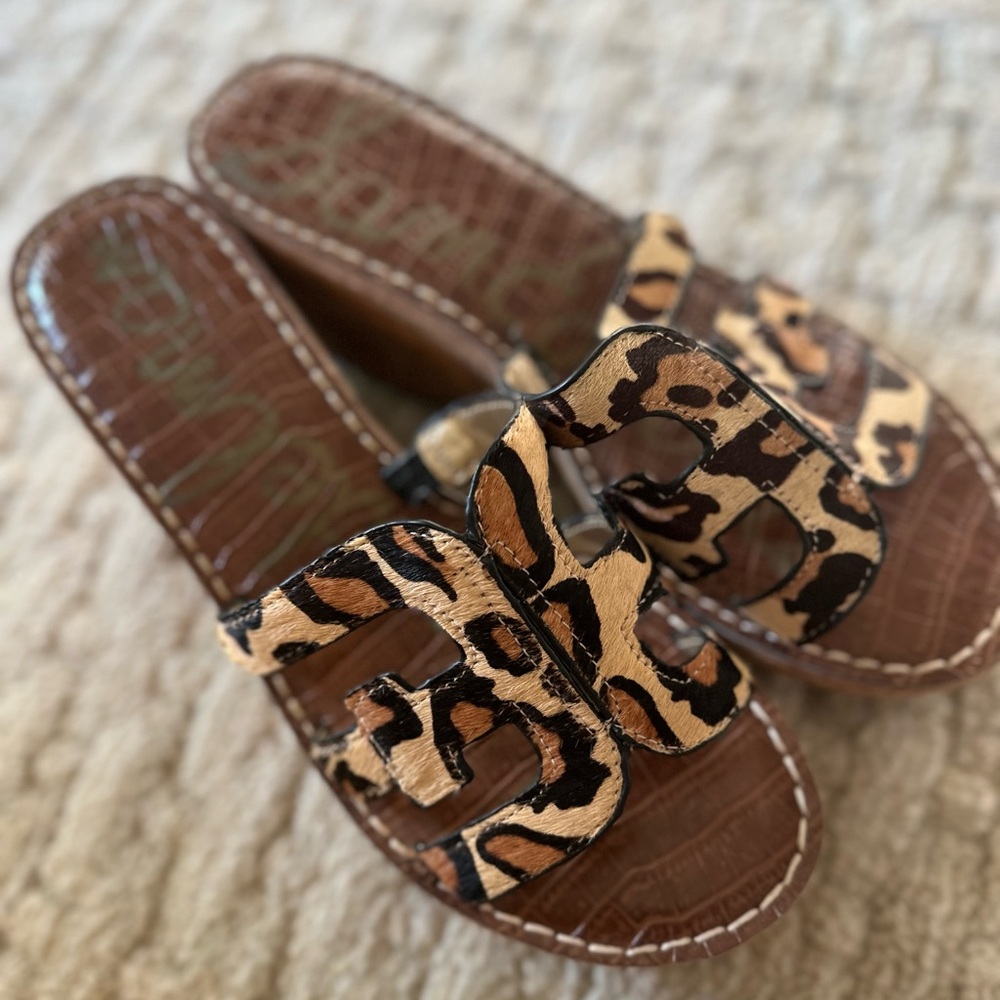 Sam Edelman Tegus cork wedge sandals.